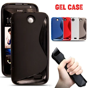 Case For HTC U12 Plus Desire 820 626 One M9 A9 VC Shockproof Silicone Gel Cover - Picture 1 of 7