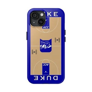 Duke Blue Devils Basketball Court Tough Phone Case - Picture 1 of 108