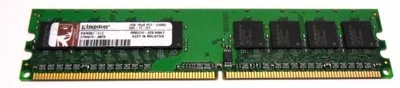 KINGSTON TECHNOLOGY,DDR2 SDRAM KWK007-ELC, 1BG 1RX8 PC2-5300U 555-12-D1, 667 MHZ - Image 1 of 4