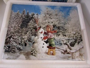 HUMMEL Winter Wall Plate "SEASONS CELEBRATION" Winter Wall Plate - Picture 1 of 8
