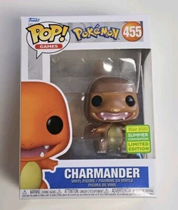 MIB Funko Pokemon 2022 Summer Exclusive Charmander figure w/ protector - Picture 1 of 6