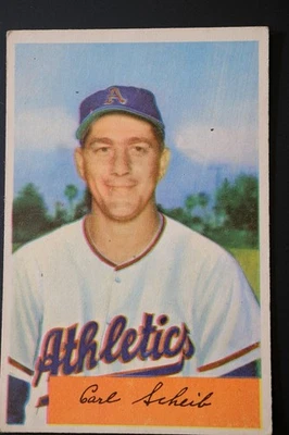 1954 Bowman Carl Scheib #67 - Image 1 of 2