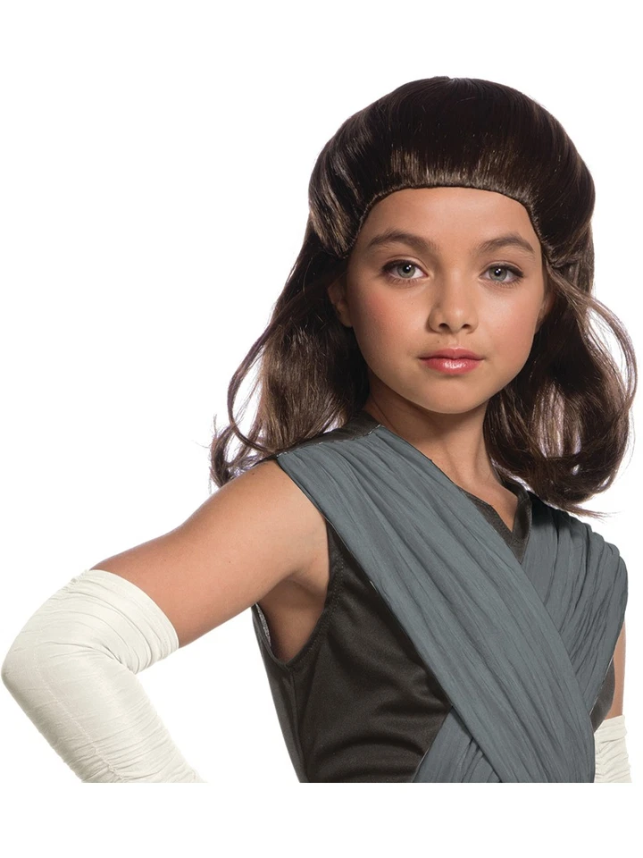 Star Wars Los Últimos Jedi Rey Peluca Niñas Disfraz Accesorio Foto 1 de 1