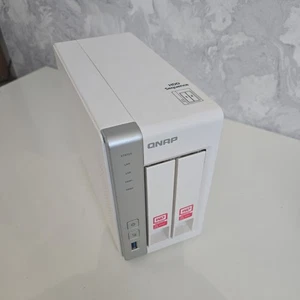 QNAP TS-231 Bay Network Attached Storage NAS Enclosure (No PSU) 1x1tb 1x2tb hdd - Picture 1 of 6