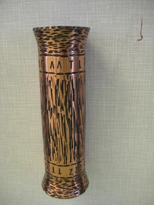 Blumenvase aus Kupfer/Messing? Massiv Höhe ca. 17 cm - Bild 1 von 2