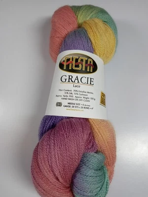 Fiesta Yarn Gracie Lace-Stargazer-950 Yards- Extrafine Merino Wool/Silk/Cashmere - Image 1 of 2