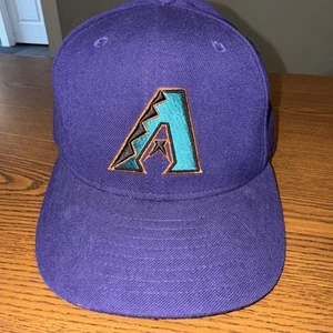 Vintage Arizona Diamondbacks New Era 59Fifty Fitted 7 3/8 Mütze Kappe Wolle Herren MLB - Bild 1 von 14