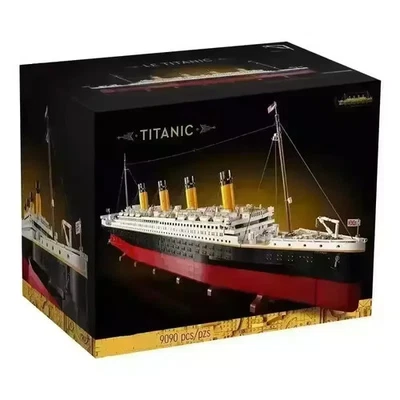 10294 Titanic 9090 Pieces Ship Model Bricks Set Building Blocks Toy - Image 1 of 4