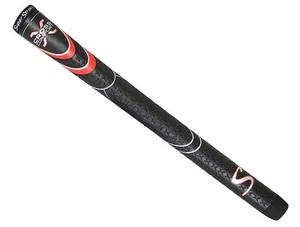 Empuñadura para palos de golf SuperStroke Cross Comfort negra/roja estándar | suave y pegajosa - Imagen 1 de 2