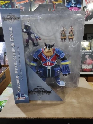 Figuras de Pete, Chip & Dale y Soldier Diamond Select Kingdom Hearts Foto 1 de 4