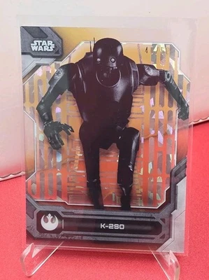 Topps Star Wars High Tek 2024 K-2SO /50 Gold Imperial Wall #BW-K - Bild 1 von 2