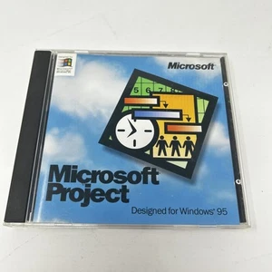 Microsoft Project version 4.1 avec clé pour Windows 95 - Photo 1/3