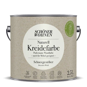 Schöner Wohnen Kreidefarbe » Schneegestöber « 2,5 L matt - Bild 1 von 1