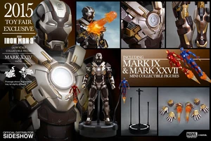 IRON MAN 3 - Mark XXIV (24) Tank 1/6th Scale Action Figure (Hot Toys) - Picture 1 of 2