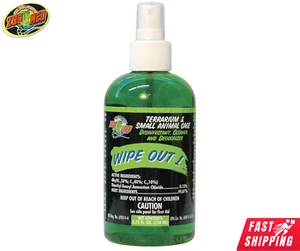 Zoo Med Wipe Out 1 Terrarium & Small Animal Cage Disinfectant Cleaner, 8.75 Oz. - Picture 1 of 3