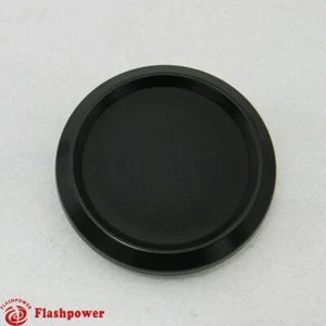 Black Horn Button for 9 bolt Steering Wheels Black leather - Picture 1 of 3