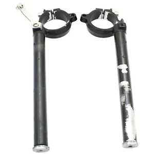 APRILIA RSV1000R 2004-2008 MANILLAR CLIP ONS NEGRO RECTO IZQUIERDO DERECHO OEM - Imagen 1 de 13