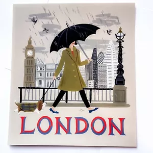 Rifle Paper Co. - LONDON Art Print 11" x 12.5" - Explore the World Collection - Picture 1 of 2