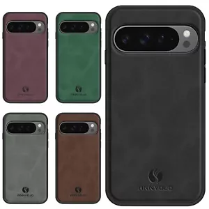 Funda delgada magnética a prueba de golpes de cuero PU para Google Pixel 9A/9 Pro XL/9Pro/9/8/7 - Imagen 1 de 14