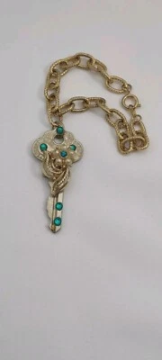 Rare Handmade, One Of A Kind Upcycled Vintage Key Bracelet - Image 1 of 4
