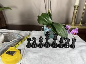 Game Pieces ONLY For Vintage Deluxe Chess Selchow & Righter 1968 Excellent Shape - Picture 1 of 3