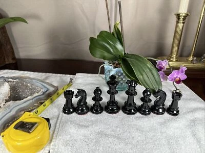 Game Pieces ONLY For Vintage Deluxe Chess Selchow & Righter 1968 Excellent Shape - Image 1 of 3