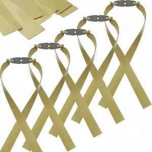 20 Pieces Slingshot Flat Rubber Bands 1 Mm Thickness Flat Rubber Band Slingshot - Picture 1 of 12