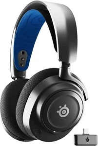 SteelSeries Arctis Nova 7P PS5 Premium Wireless Gaming Headset - Schwarz & Blau - Bild 1 von 12