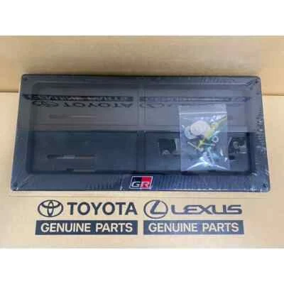 TOYOTA Genuine GAZOO RACING GR SPORT License Plate Frame  PC407-00001 - Image 1 of 4