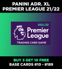 PANINI ADRENALYN XL PREMIER LEAGUE 2021/22 21/22 BASE CARDS #10 - #189