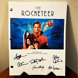 The Rocketeer Movie Autographed Signed Script Reprint Billy Campbell - Picture 1 of 3