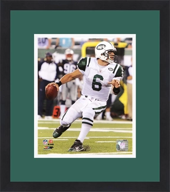 纽约喷气机队马克·桑切斯 8 x 10 照片全新定制带框  — 第 1/1 张图片