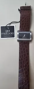 Gai Mattiolo Silver Tone Case Quartz Analog Women's Watch - Picture 1 of 3