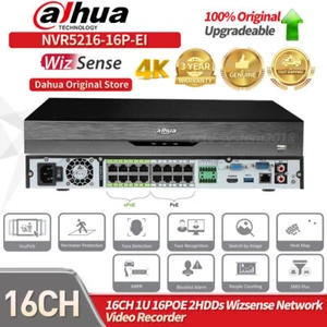 Dahua?? 16CH 16POE 2SATA 4K H.265 SMD Plus Network Video Recorder NVR5216-16P-EI - Picture 1 of 24