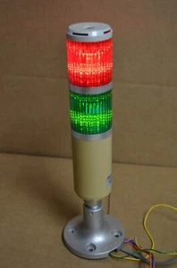 Patlite SE-A SIgnal Tower Red & Green Light Stack  - Picture 1 of 6