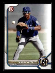 2022 Bowman Draft Paper Daniel Vazquez Kansas City Royals #BD-74 5 Card Lot - Picture 1 of 2