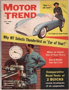 Vintage Motor Trend Magazine May 1958 ~ 2/4 - Picture 1 of 1