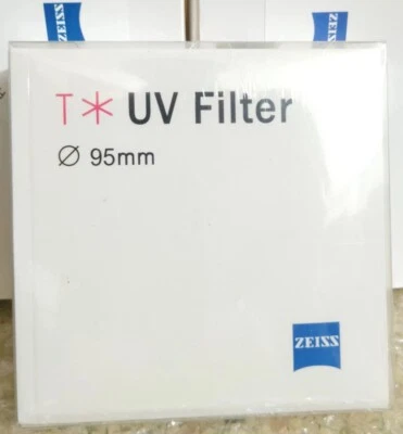 Carl Zeiss T* UV 95mm Filter Protection Lens Anti-reflective Coating Ultraviolet - Image 1 of 4
