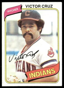 Tarjeta de béisbol Victor Cruz 1980 Topps #99 Cleveland Indians - Imagen 1 de 2