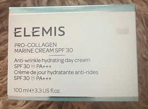 Elemis Pro-Collagen Marine Cream ( SPF 30) 100ML FRESH (£50+OFF RRP £165) - Picture 1 of 3