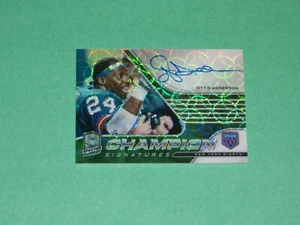 Ottis Anderson Auto On Card Spectra Champion Signatures /35 New York Giants!!!!! - Picture 1 of 7
