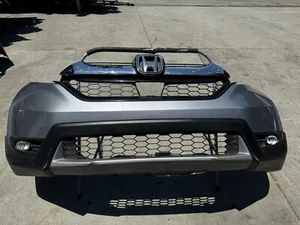 2017-2019 HONDA CR-V CRV  FRONT BUMPER COMPLETE CAPA USED SILVER - Picture 1 of 18
