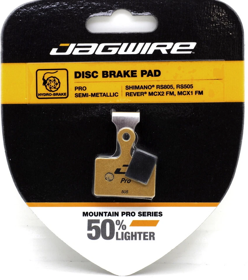 Pastilla de freno de disco semimetálica Jagwire Pro para Shimano R9170/R8070/RS805/RS505 Foto 1 de 1