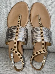 Donald J. Pliner Studded Ankle Sandals NEW w/o box, Ladies 8.5M - Picture 1 of 17