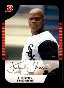 2005 MINT _ Bowman Frank Thomas Chicago White Sox #10