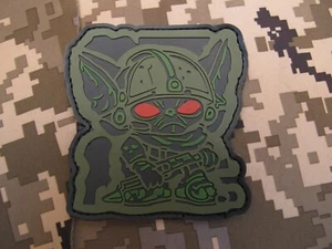 JODA YODA WARRIOR TACTICAL MORALE PATCH CHEVRON PVC 85 x 70 mm - Bild 1 von 2