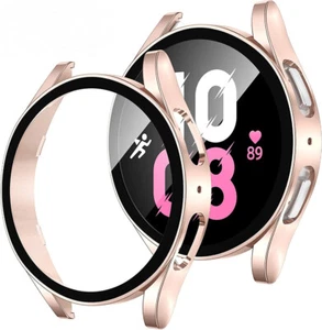 For Samsung Galaxy Watch 5 40mm 44m Case Tempered Glass Screen Protector Cover - Picture 1 of 26