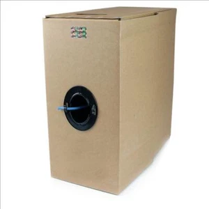 WIR6CMRBL Startech ( 1000 feet) Gros Rouleau De Bleu Cmr Chat 6 Uni UTP Riser - Photo 1/2