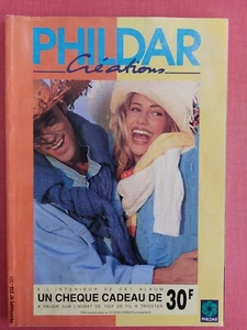PHILDAR Créations N°228 Printemps/été 1993 140 pages. Port gratuit - Picture 1 of 3