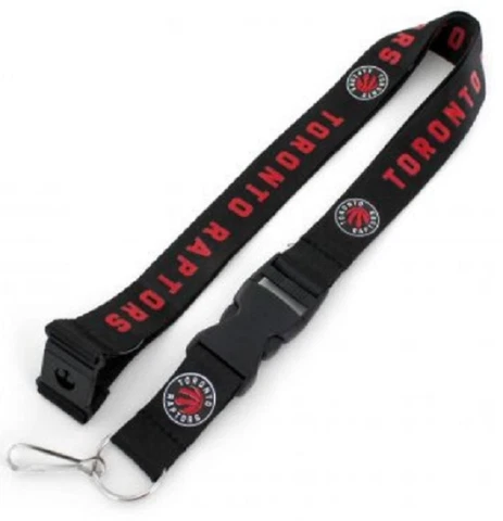 Toronto Raptors Alternate Premium Lanyard [NEW] Key Chain Ring Holder Aminco Cover